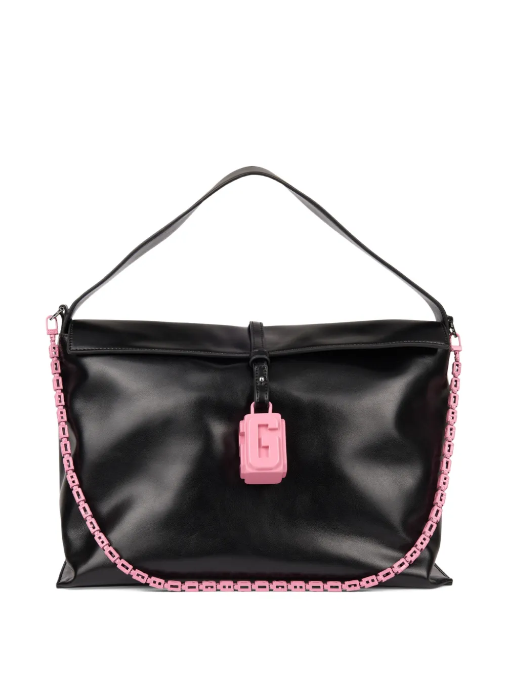 GCDS x Givenchy Borsa a spalla Mega Comma - Nero