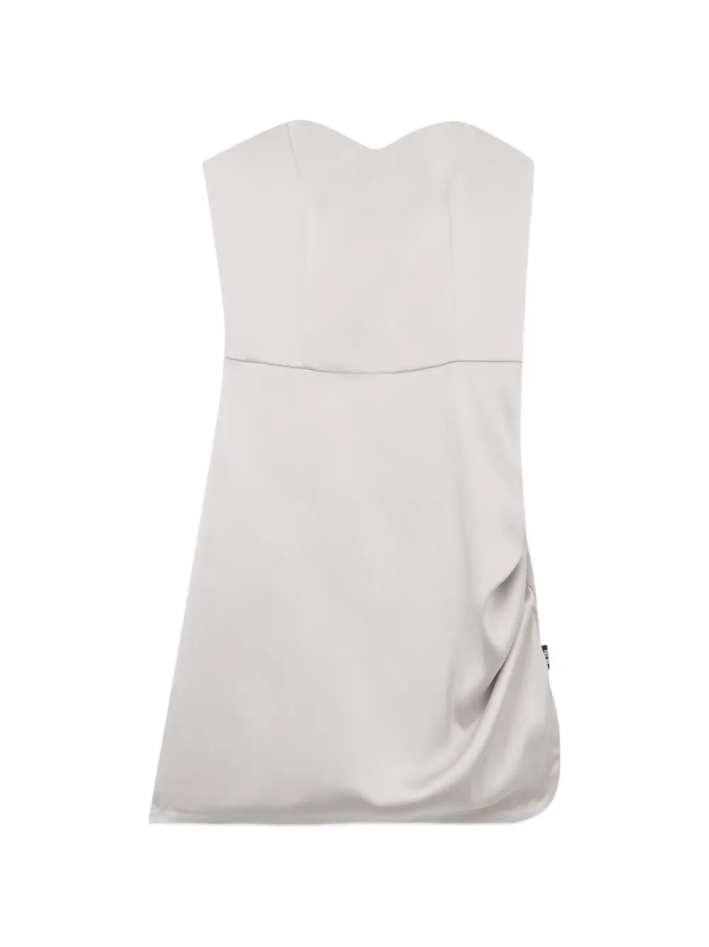 GCDS Abito corto con dettaglio in pizzo - Rosa