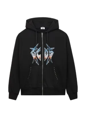 A BATHING APE® カモフラージュ ジップパーカー | ブラック | FARFETCH JP