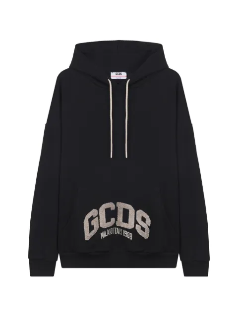 GCDS logo-patch hoodie