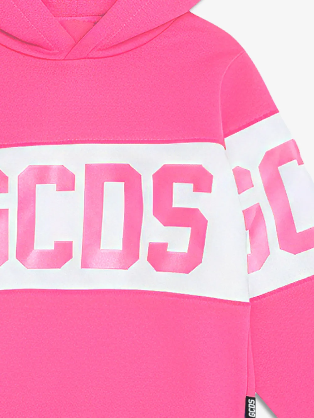 Gcds Kids Hoodie met logoprint Roze