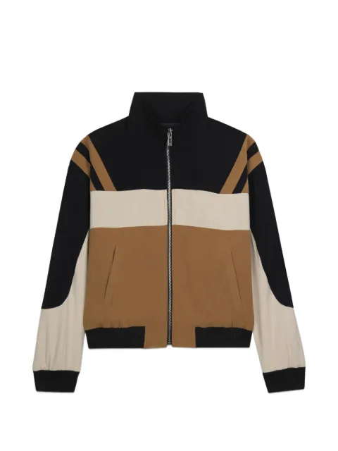 GCDS colour-block zip-up jacket