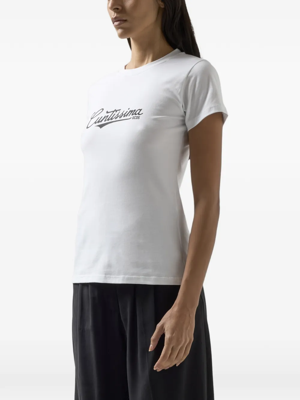 Lettering-Print T-Shirt
