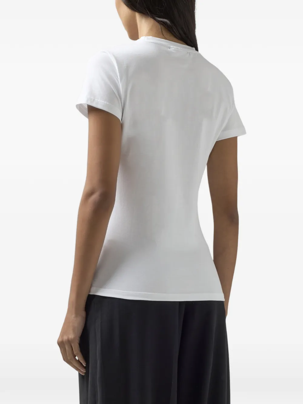 GCDS T-shirt met print Wit