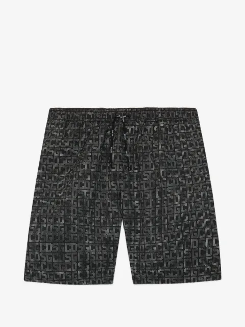 GCDS monogram swim shorts