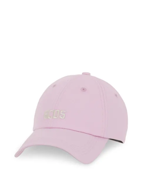 GCDS logo-detail cotton baseball cap