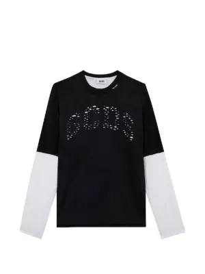 Denim Tears Wreath ロングTシャツ | ブラック | FARFETCH JP