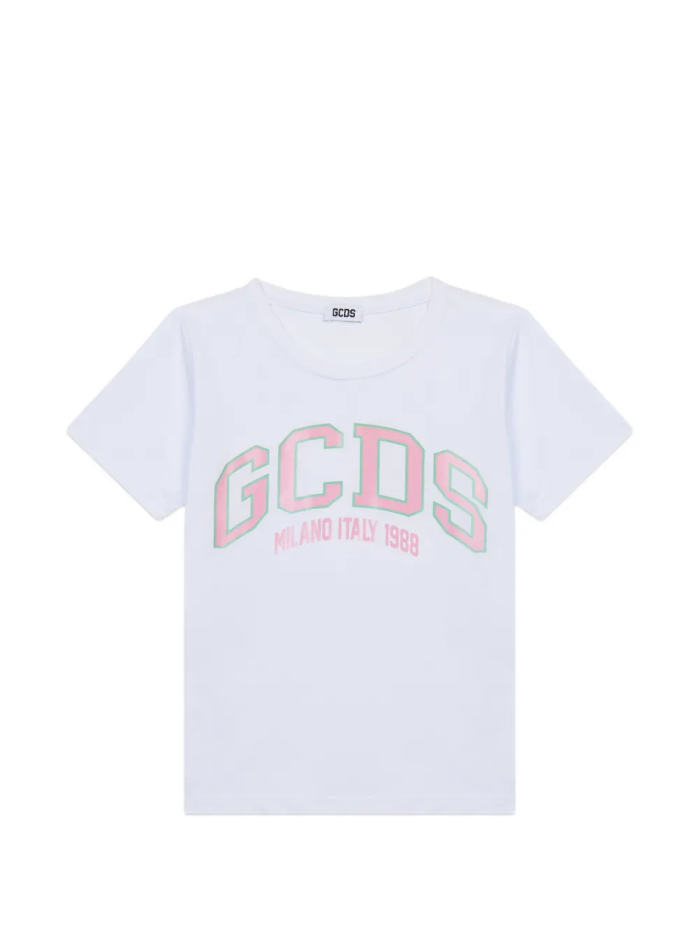 Gcds T-shirt Mit Logo-print In White