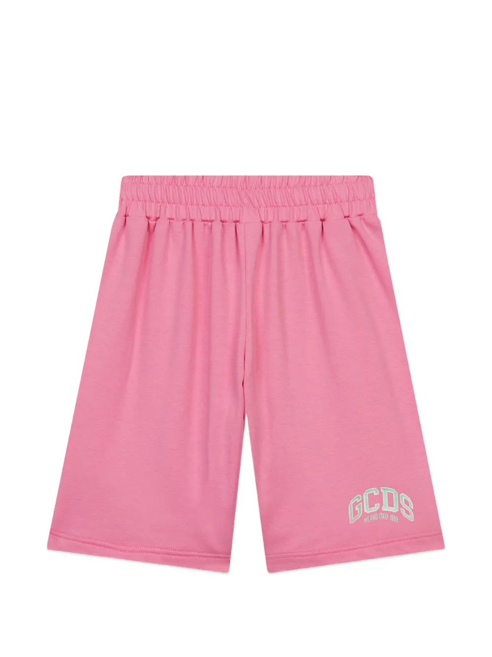 Gcds Kids' Logo-detail Track Shorts In Pink