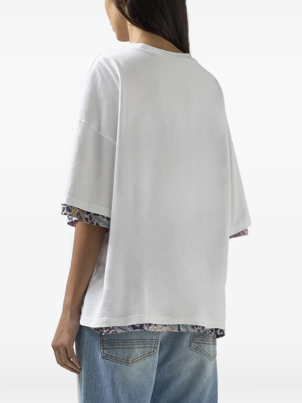 GCDS T-shirt met logodetail Wit