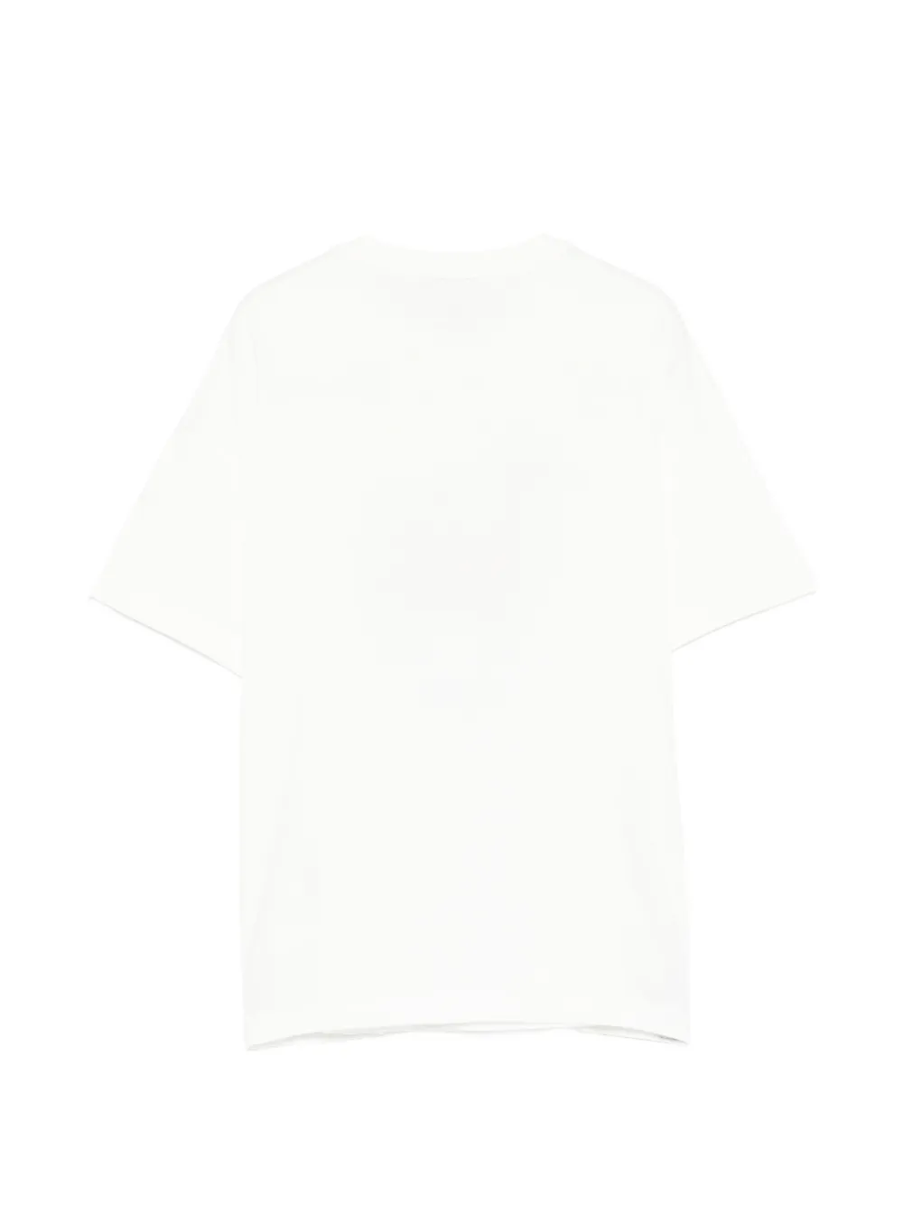 Fendi Kids T-shirt met paardenprint Wit