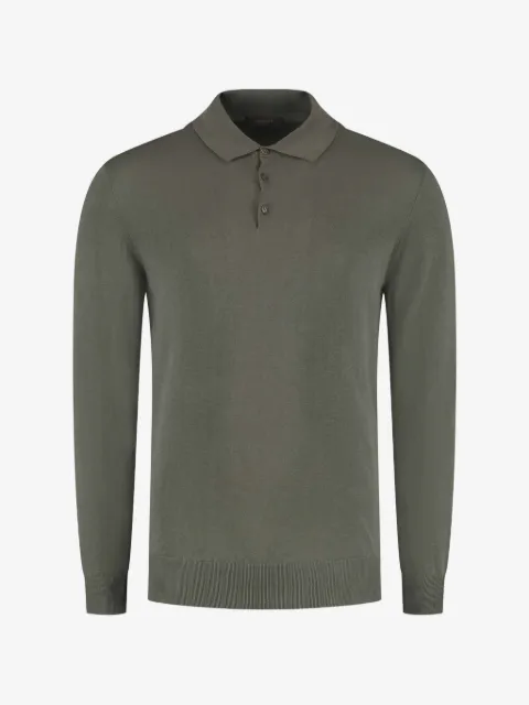 Zanone playera tipo polo con botones