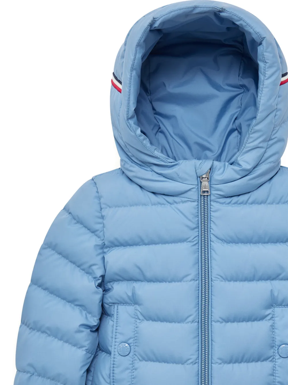 Moncler Enfant Gewatteerd jack Blauw