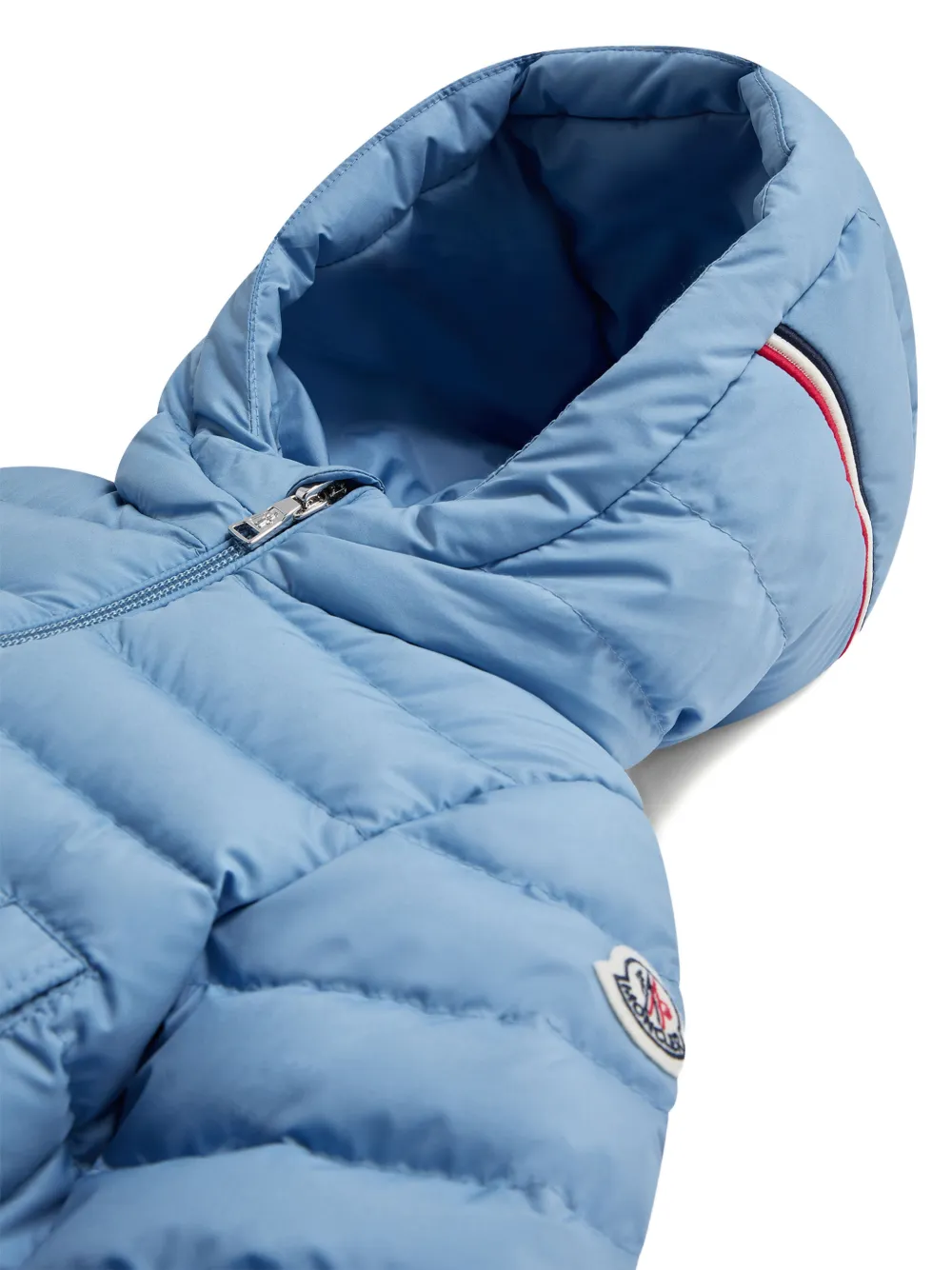Moncler Enfant Gewatteerd jack Blauw