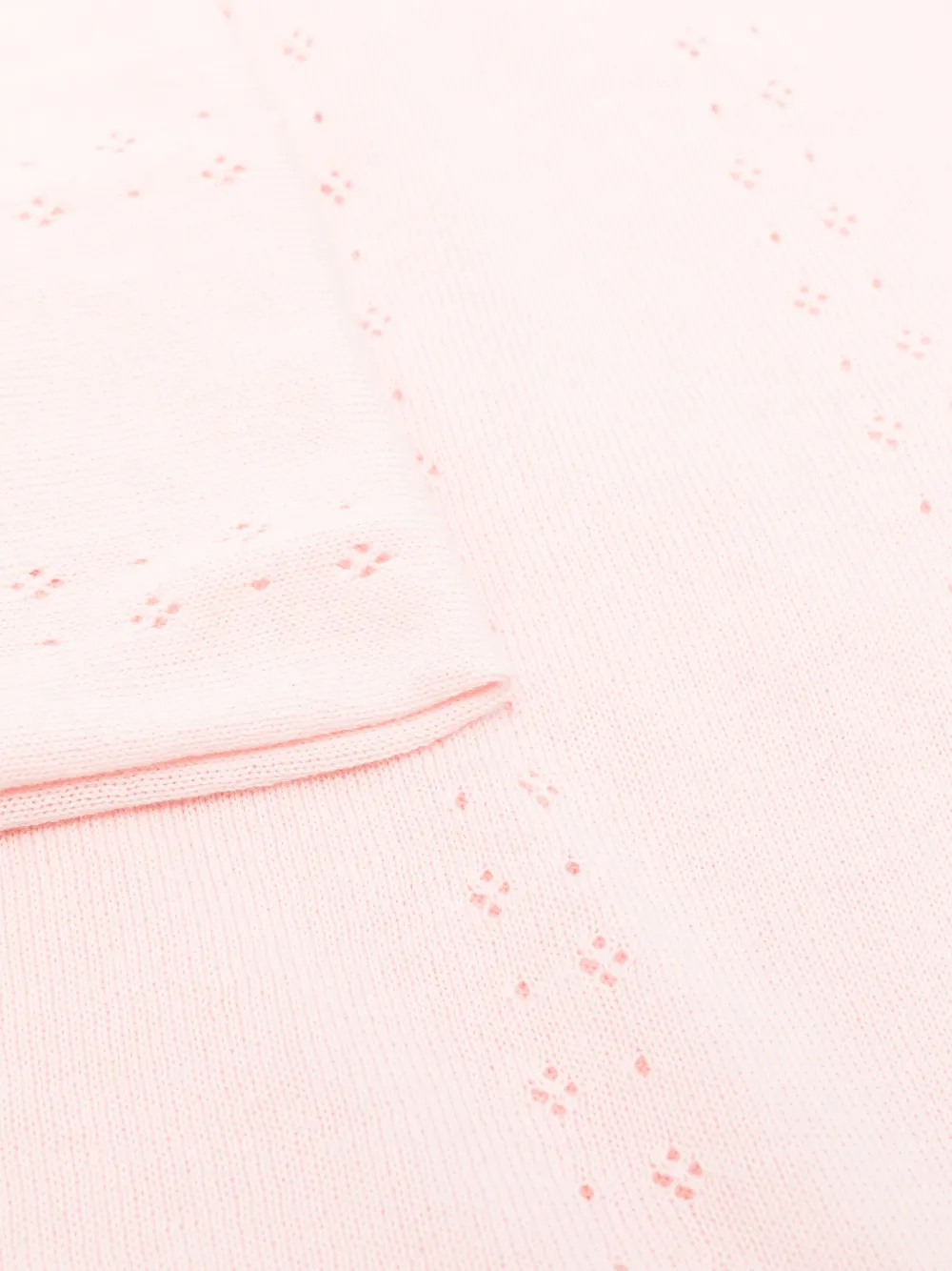  Paz Rodriguez Knit Blanket - Pink 