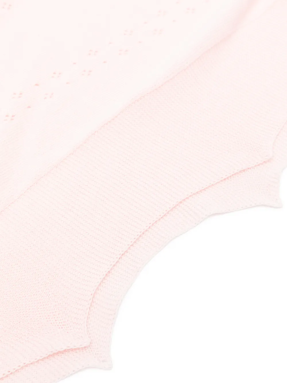  Paz Rodriguez Knit Blanket - Pink 