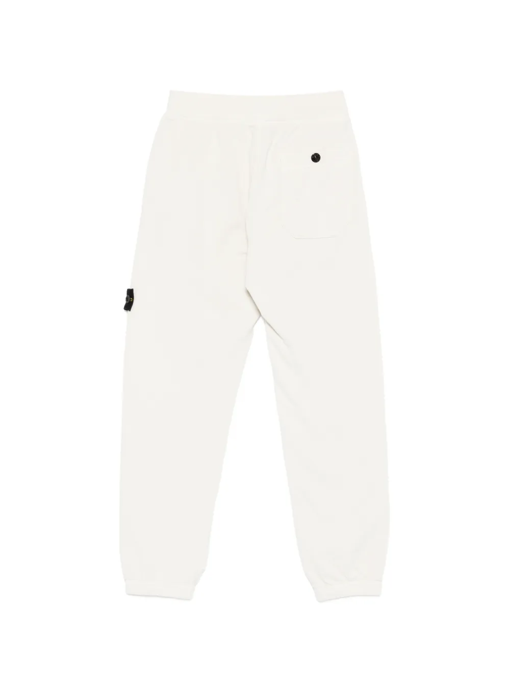 Stone Island Junior Trainingsbroek met elastische tailleband Beige