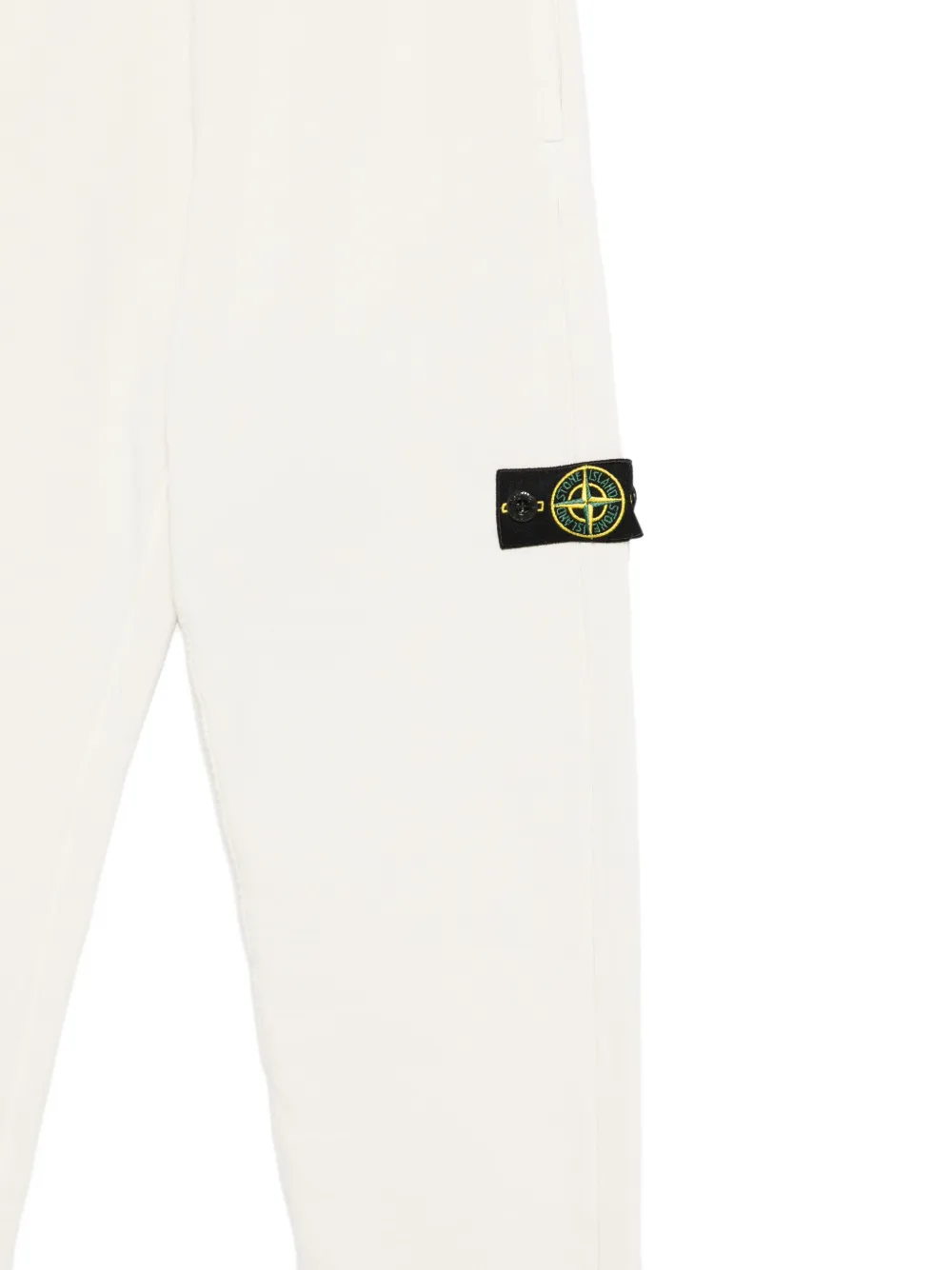 Stone Island Junior Trainingsbroek met elastische tailleband Beige