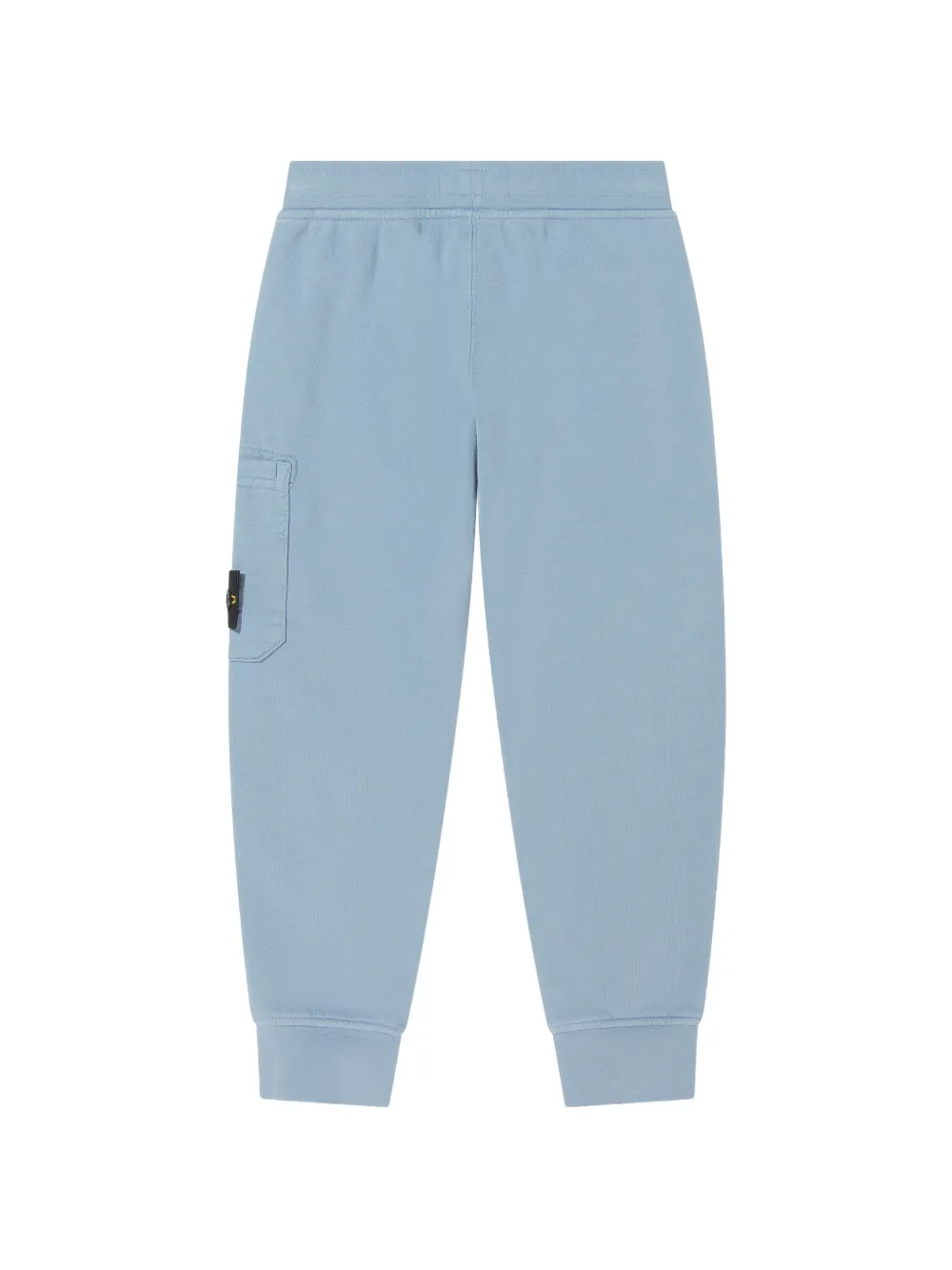 Stone Island Junior Trainingsbroek met logopatch en zak Blauw