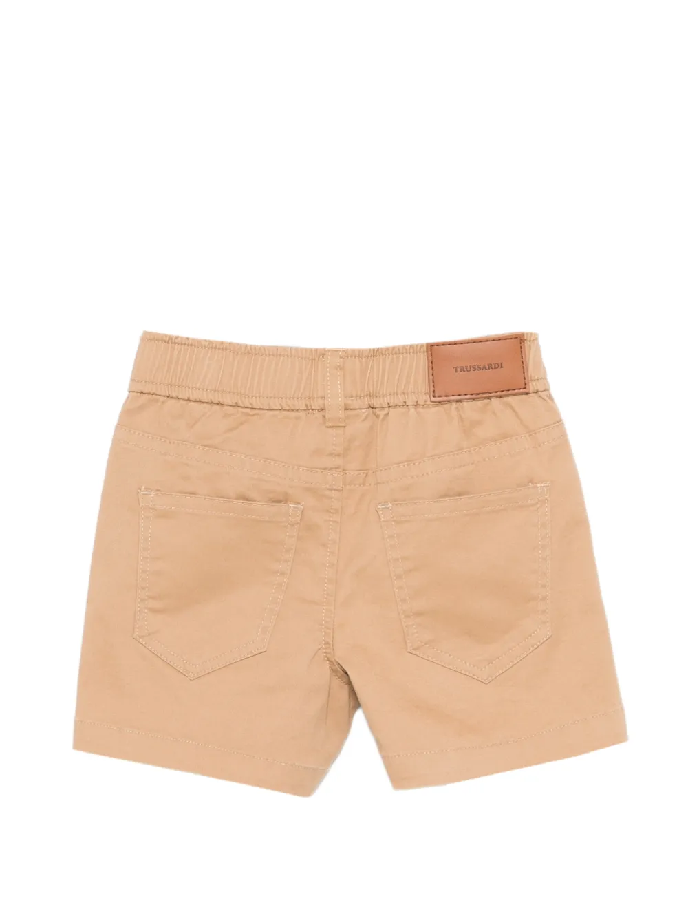  Trussardi Junior Elasticated-waist Shorts - Neutrals 