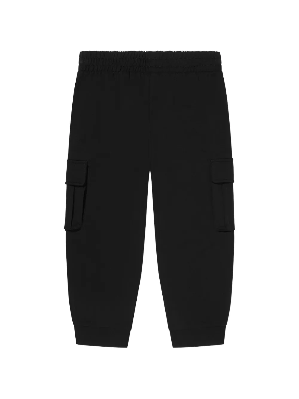 Emporio Armani Kids Trainingsbroek met cargo zakken Zwart