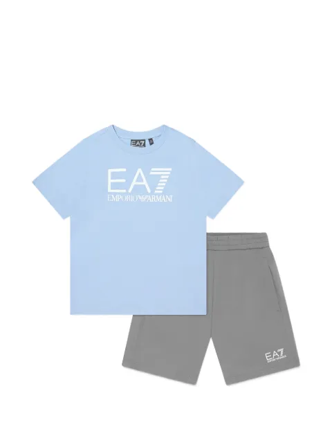 Emporio Armani Kids logo-print short set
