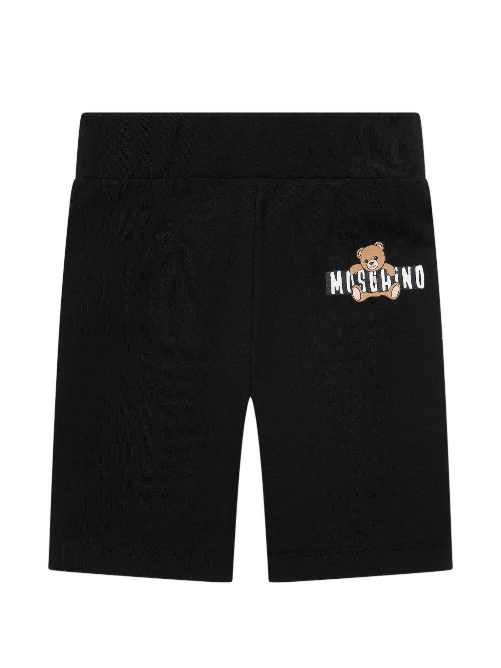Moschino Kids Shortsset met logoprint en teddyprint Wit