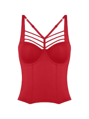 Agent Provocateur Scarlie コルセット | レッド | FARFETCH JP