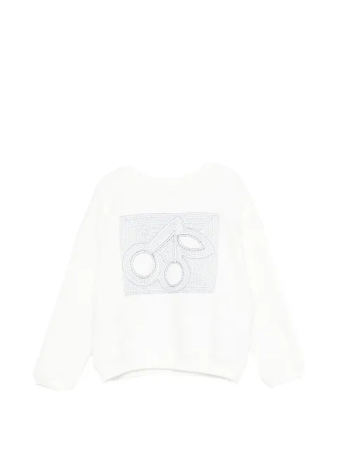 Bonpoint Felpa con ricamo