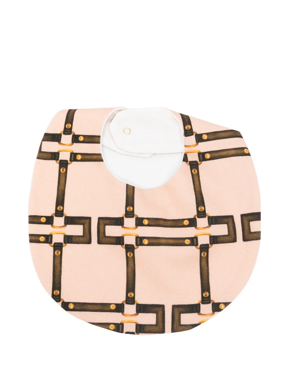 Elisabetta Franchi La Mia Bambina patterned bib - Rosa