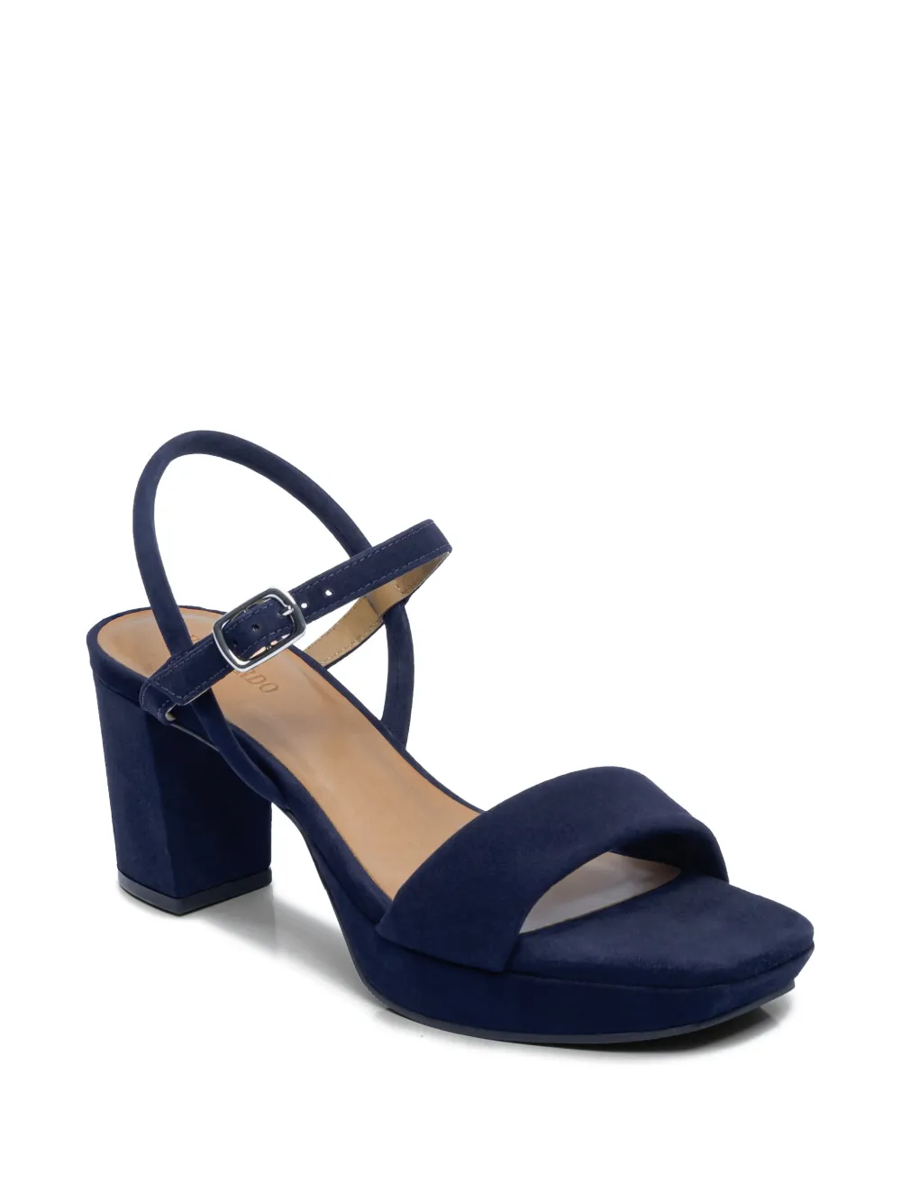 Bernardo Canto sandalen met vierkante neus Blauw