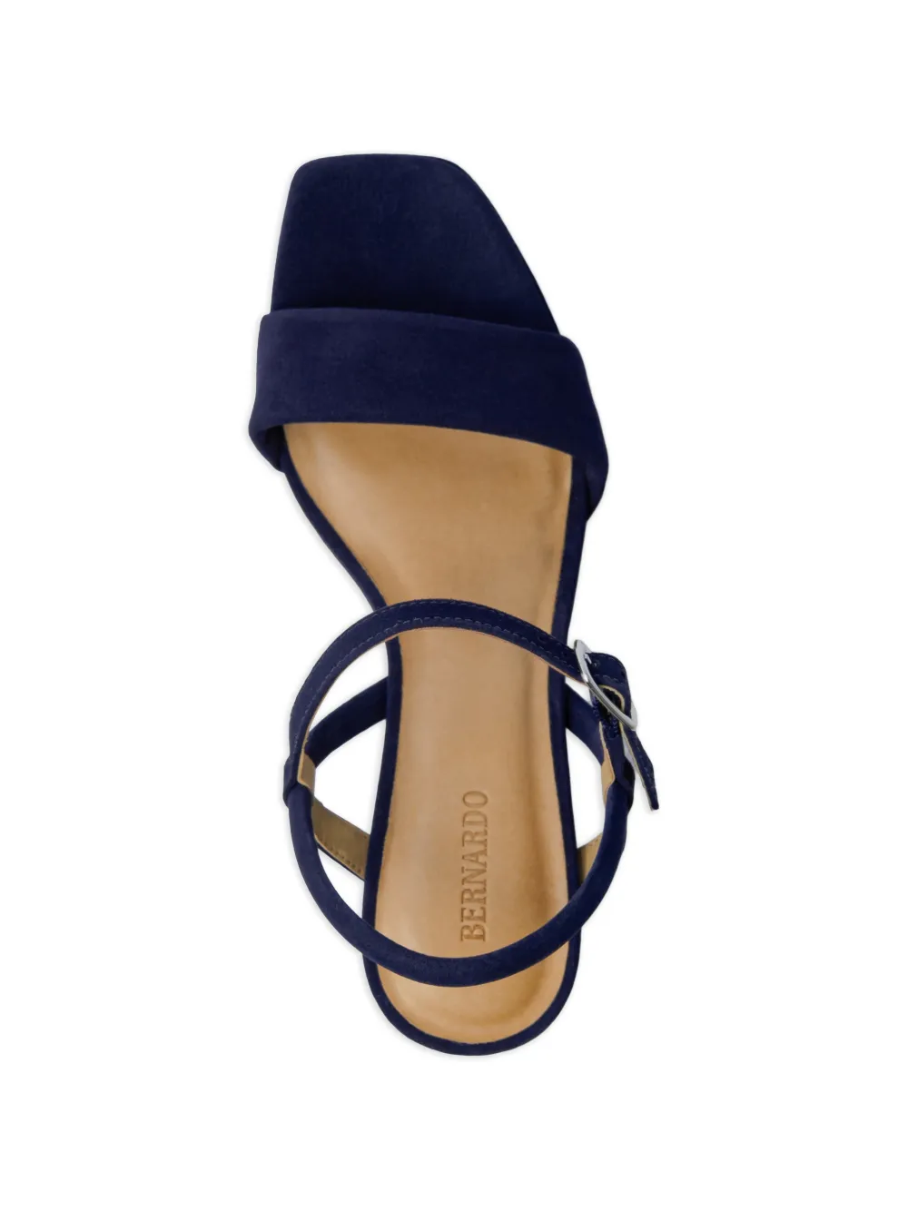 Bernardo Canto sandalen met vierkante neus Blauw