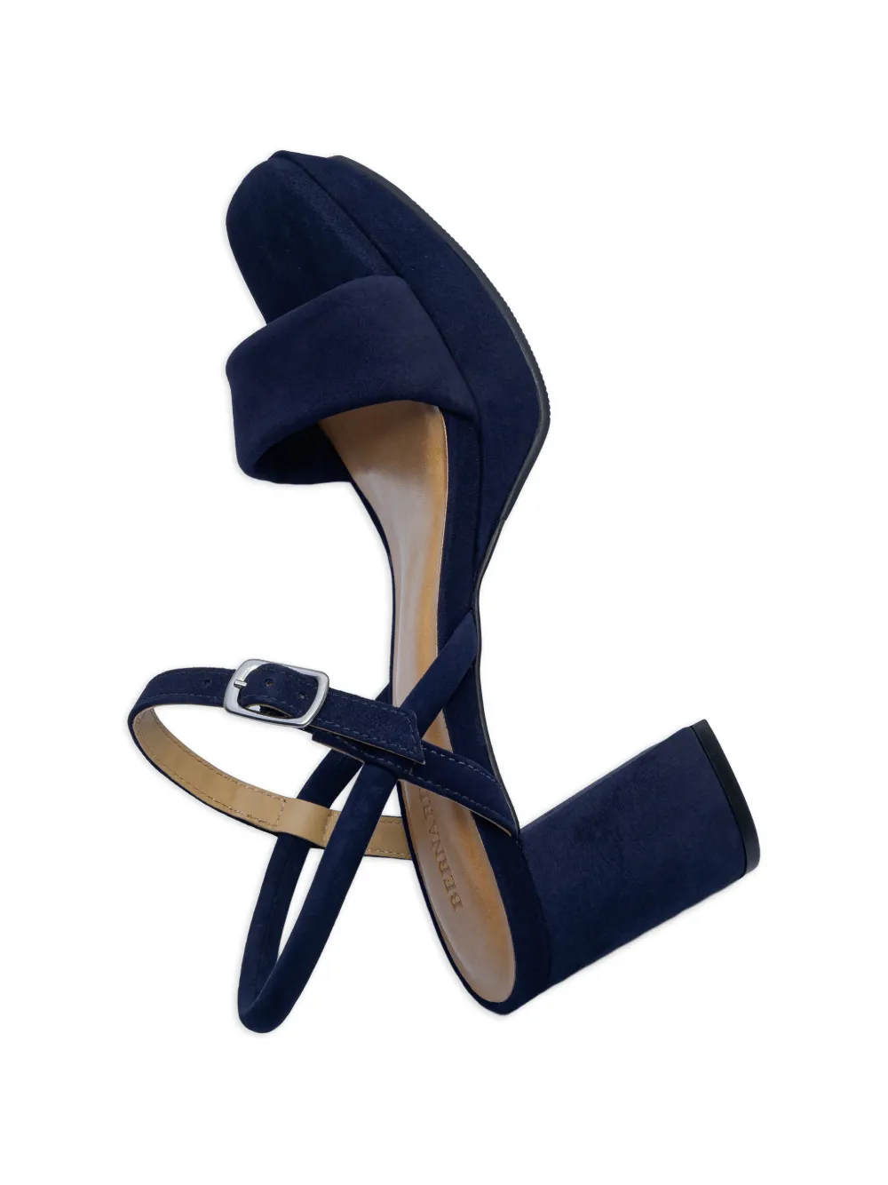Bernardo Canto sandalen met vierkante neus Blauw