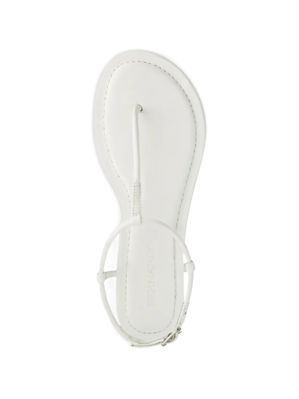  Bernardo Hercu Leather Sandals - White 