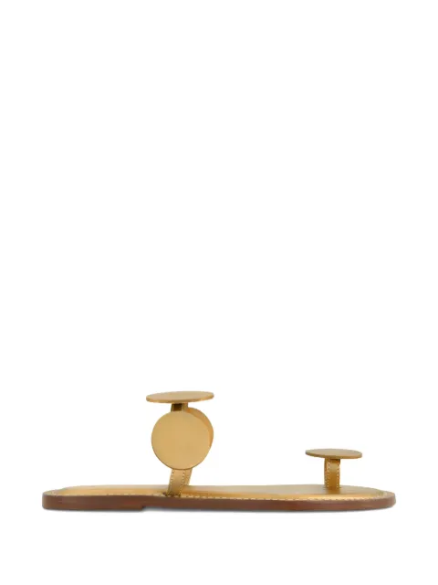 Bernardo circle-embellishment sandals