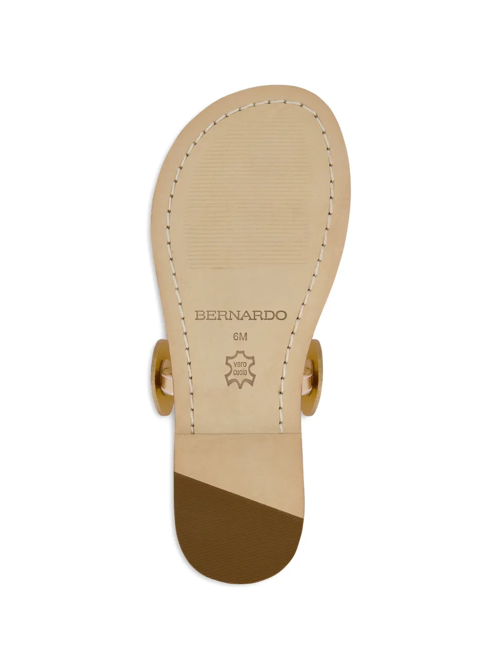 Circle-Embellishment Sandals