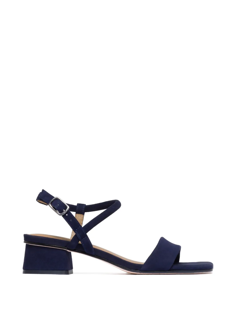 Bernardo Josei sandalen met vierkante neus Blauw