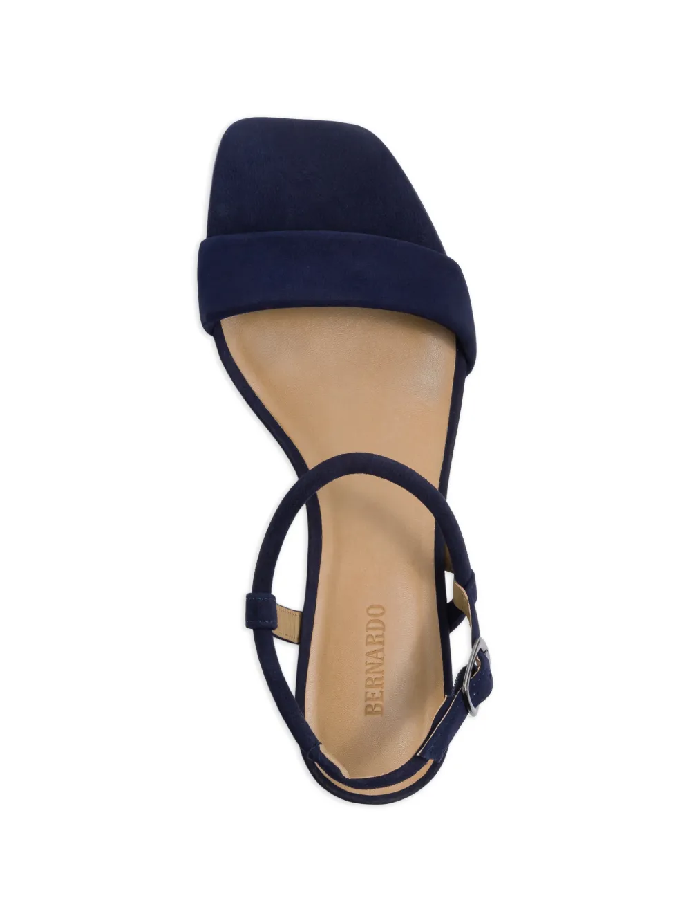 Bernardo Josei sandalen met vierkante neus Blauw