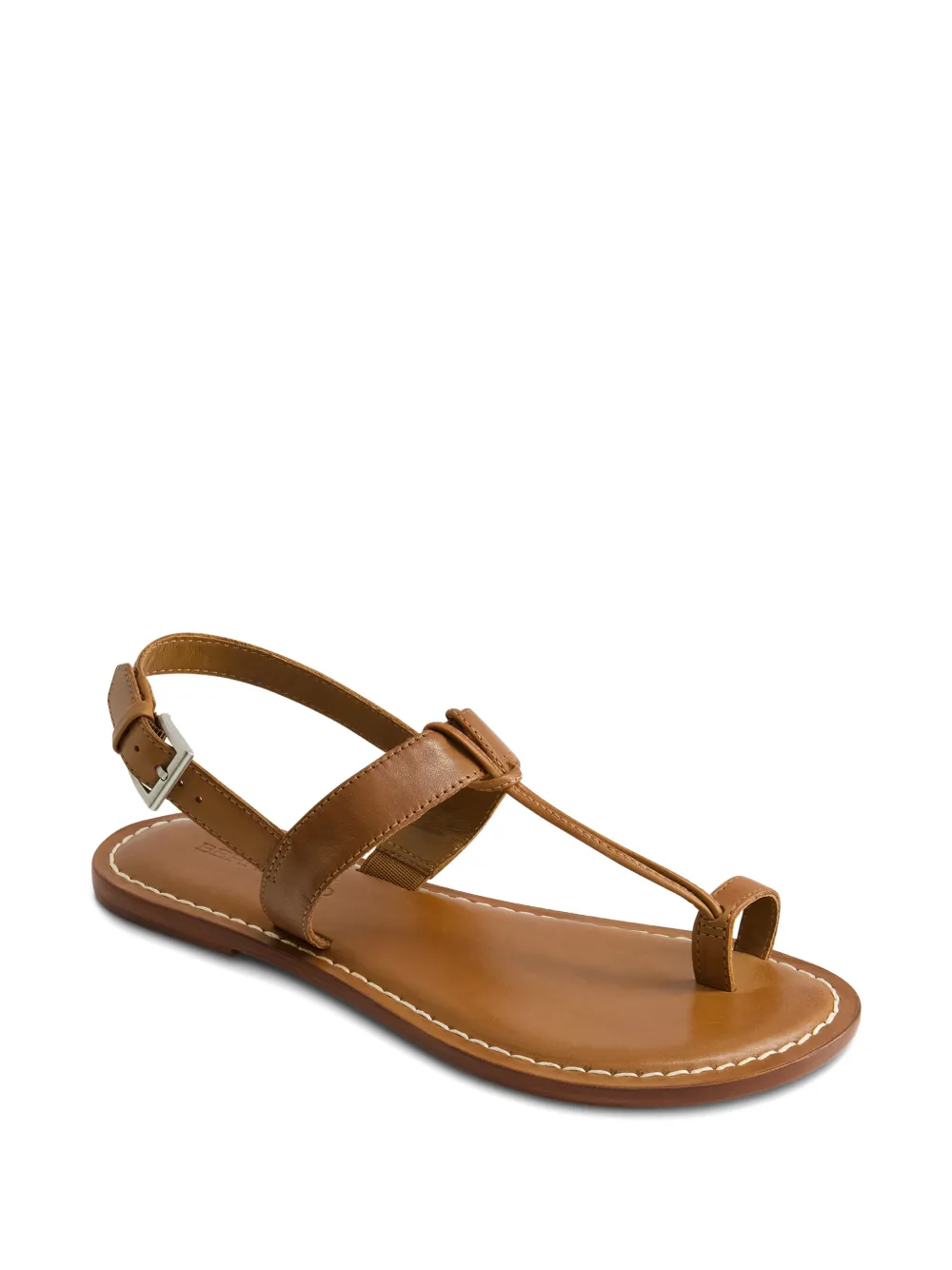 Bernardo Maverick leren sandalen Bruin