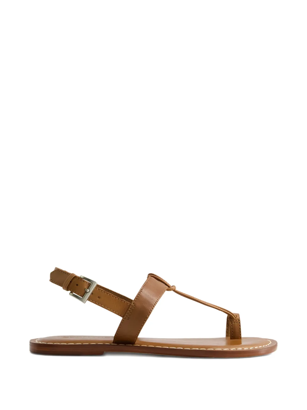 Bernardo Maverick leren sandalen Bruin