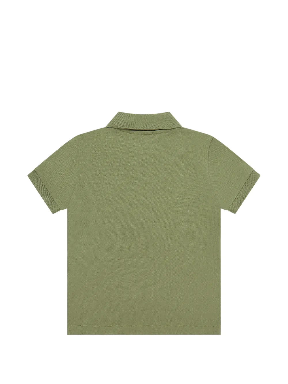 Moschino Kids Poloshirt met logoprint Groen