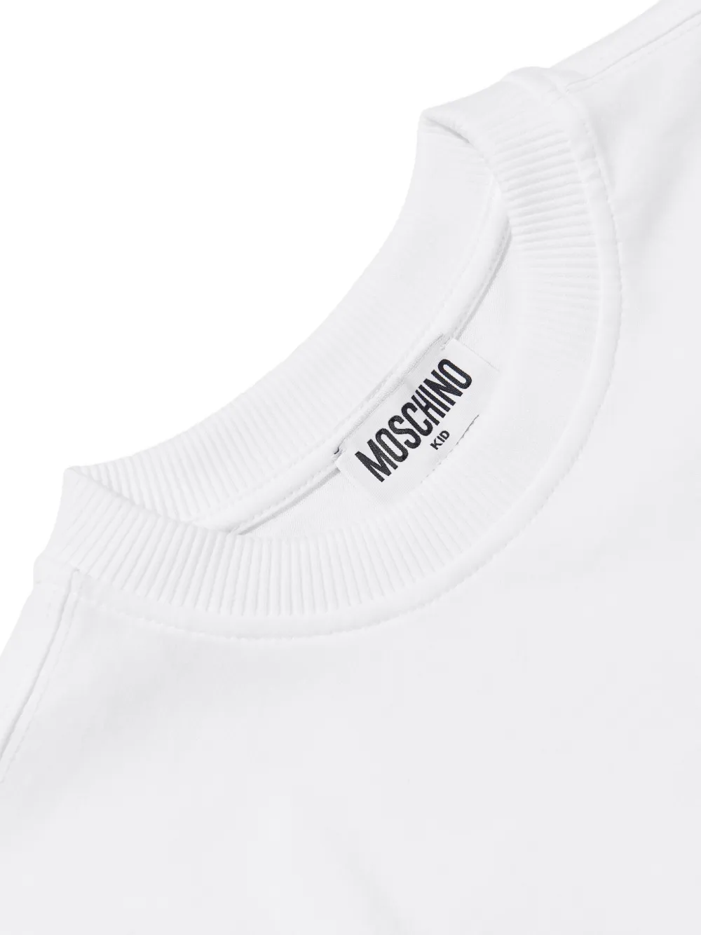Moschino Kids T-shirt met zak Wit