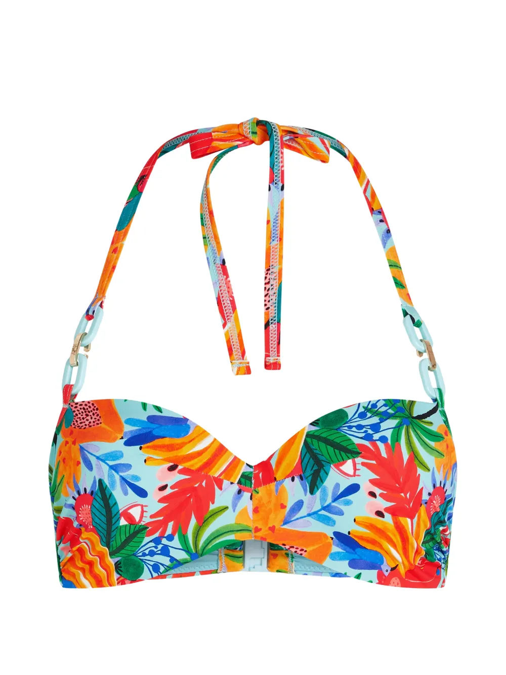 Marlies Dekkers Top bikini Paradisa a fiori - Blu