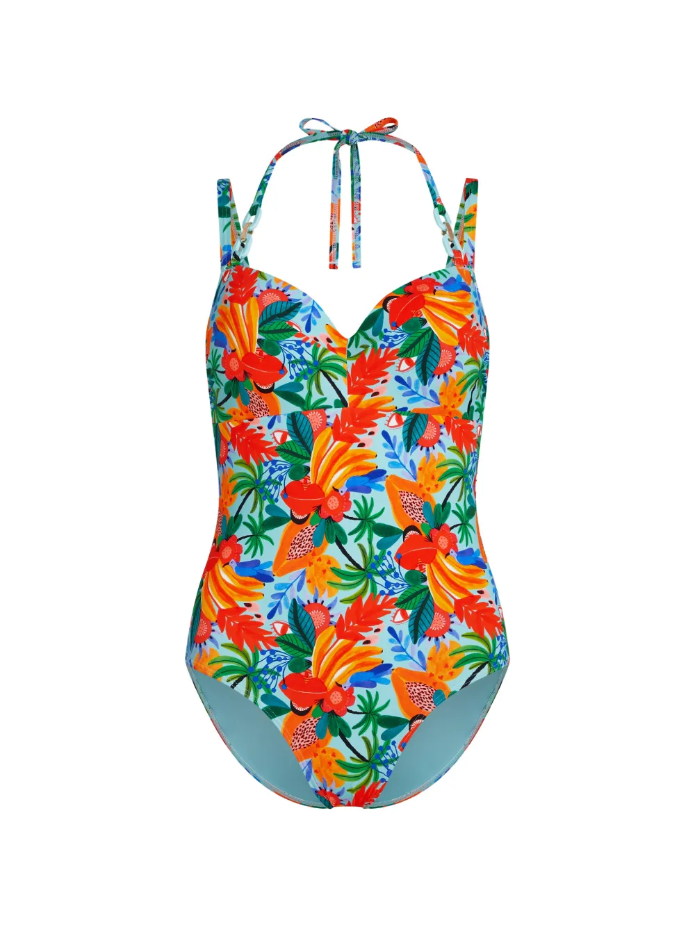 Marlies Dekkers Costume da bagno Paradisa a fiori - Blu