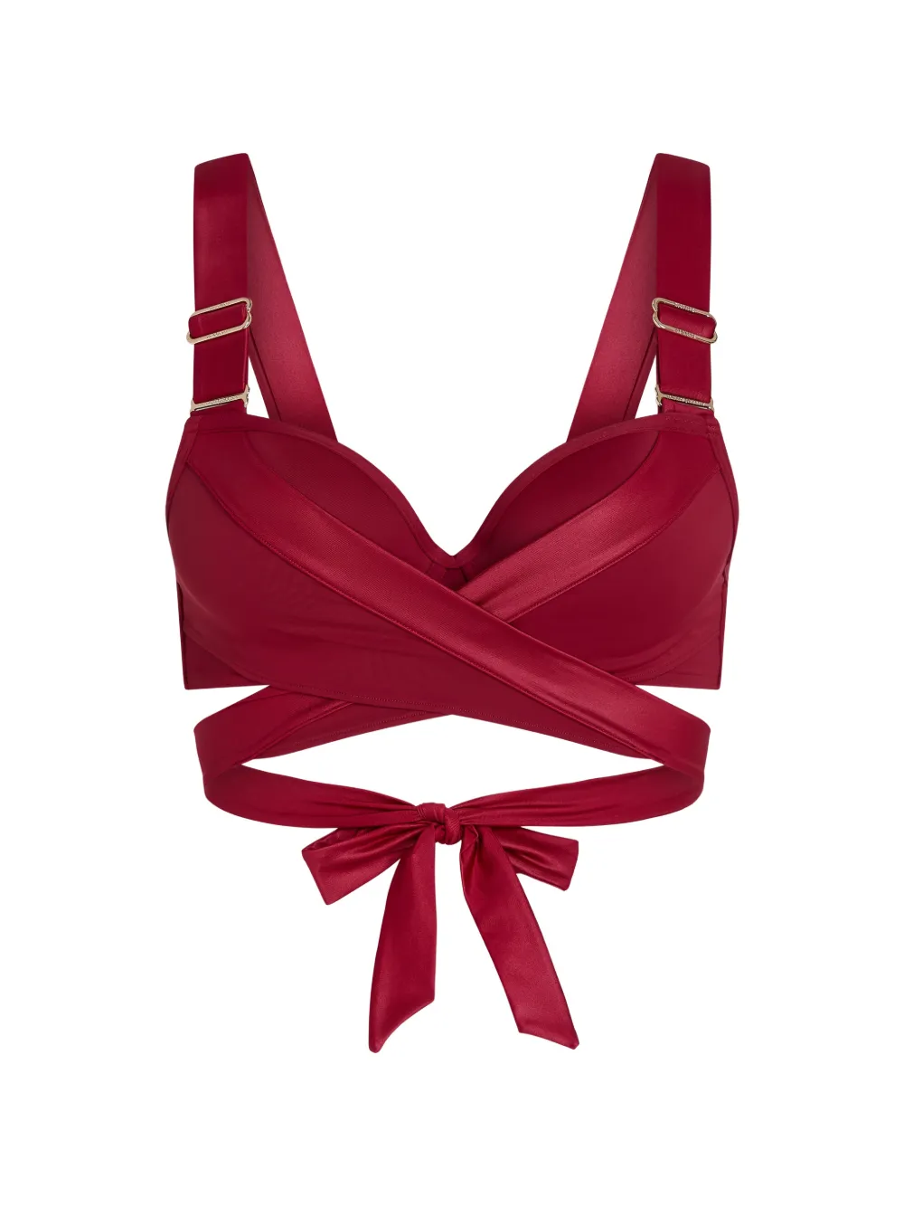 Marlies Dekkers Klassisches Push-up-Bikinioberteil - Rot