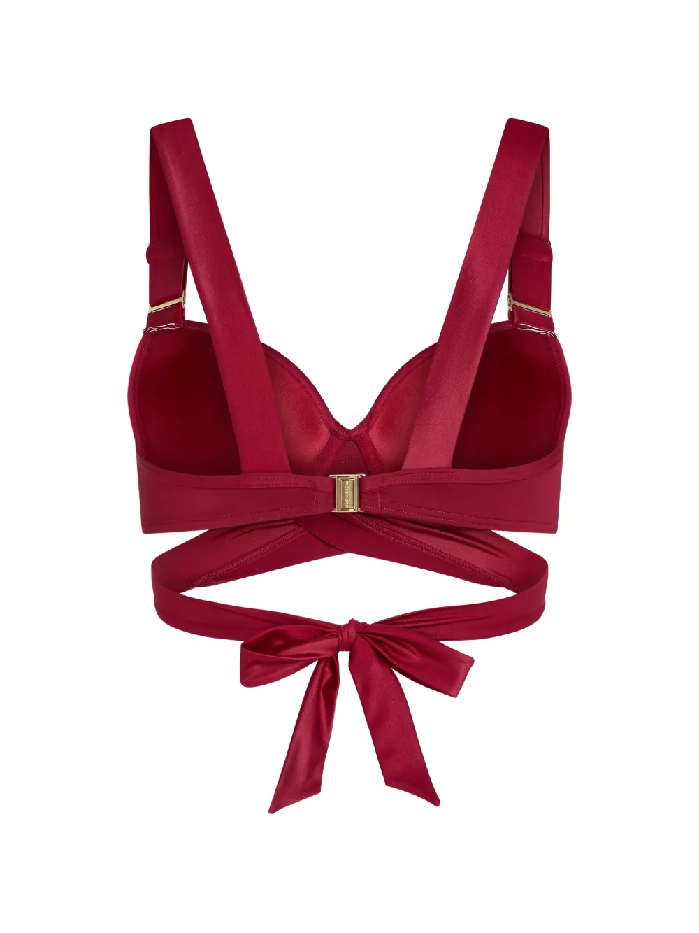Marlies Dekkers Voorgevormde push-up bikinitop Rood