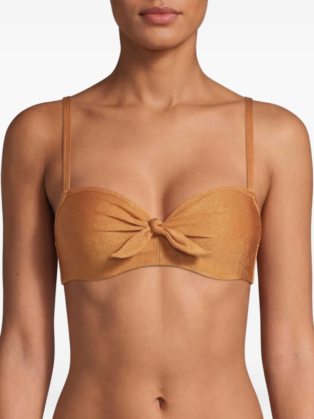Marlies Dekkers Dorada gewatteerde balconette bikinitop Oranje