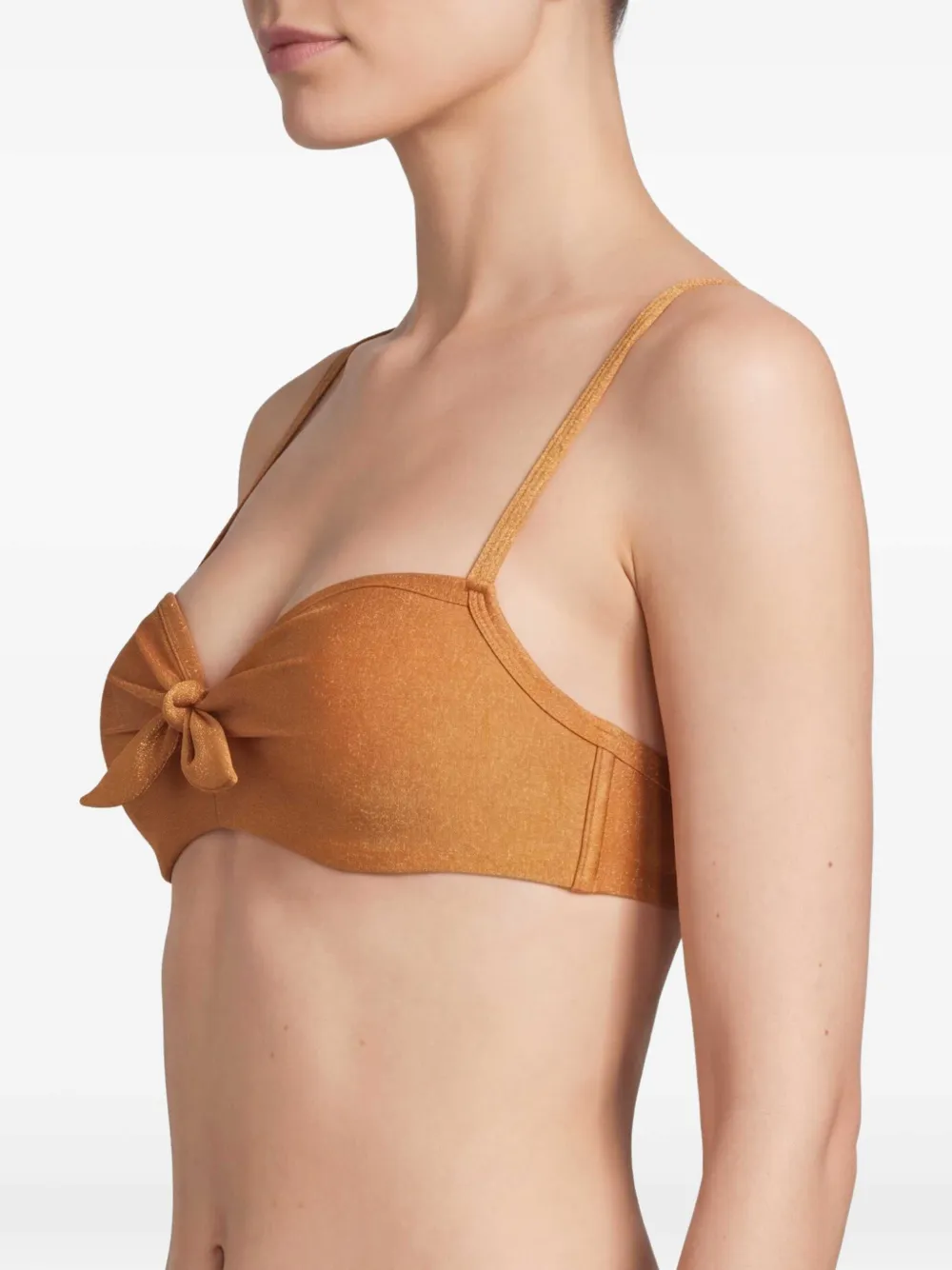 Marlies Dekkers Dorada gewatteerde balconette bikinitop Oranje