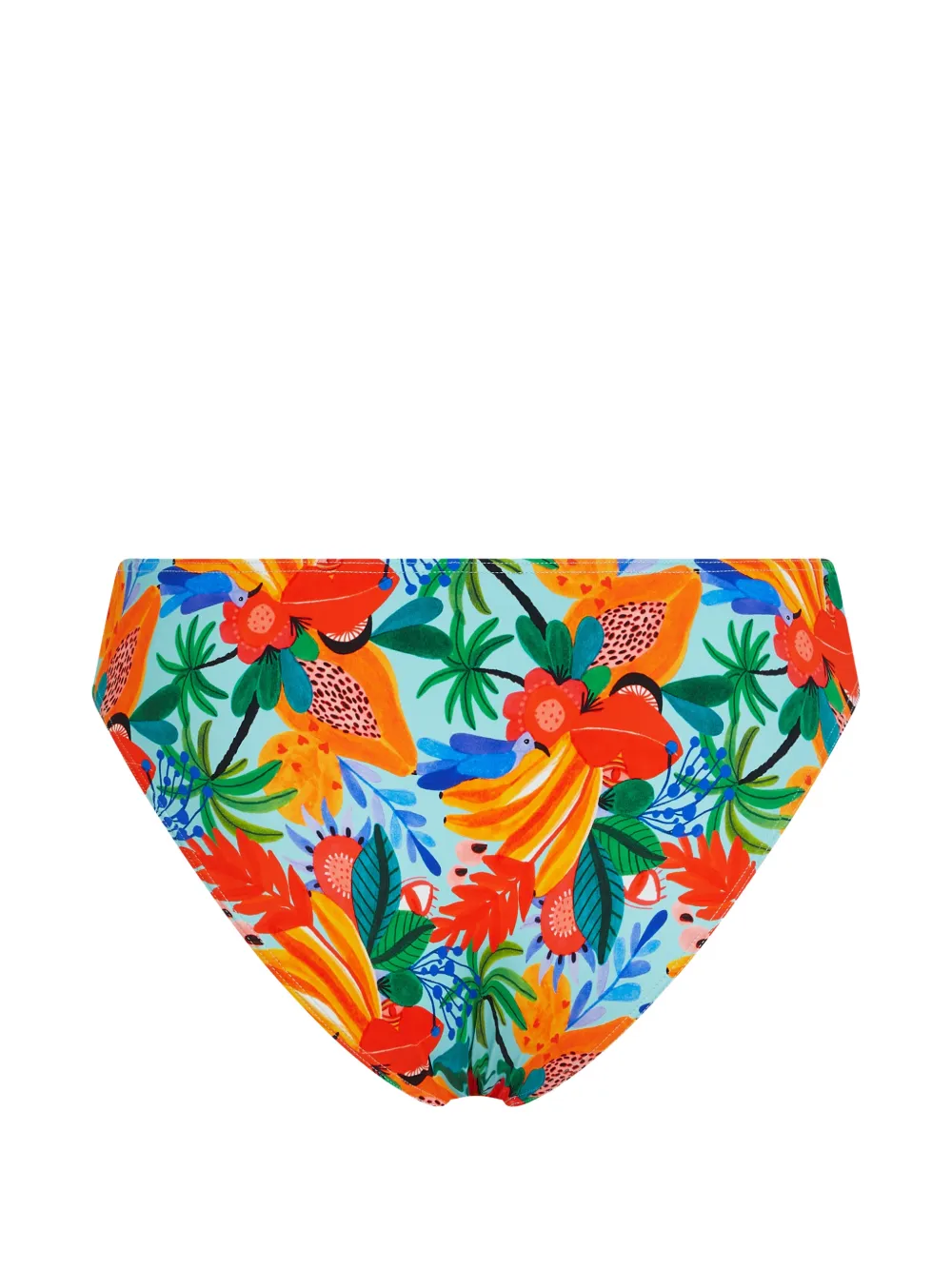 Marlies Dekkers Paradisa bikinislip met bloemenprint Blauw