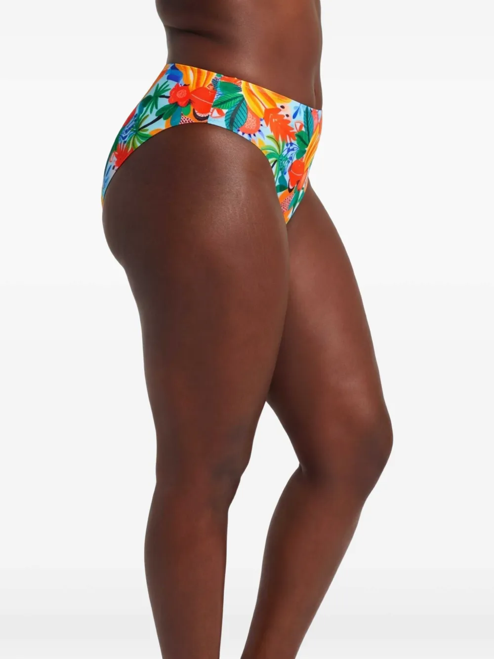 Marlies Dekkers Paradisa bikinislip met bloemenprint Blauw